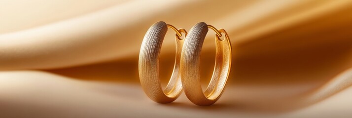 Elegant Large Oval Shaped Earrings with Matte Finish and Topaz Accent