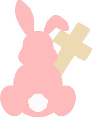 부활절 십자가 토끼 © 지은 박