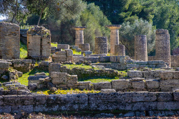 Archaeological Site and Ruins of Olympia: Center of the Cult of Zeus and Birthplace of the Olympic Games.