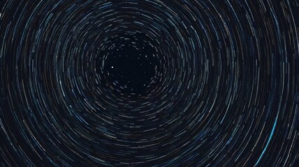 Obraz premium Abstract Blue and White Star Trail Icon Isolated on White Background Creating a Circular Motion Effect with Swirling Radial Lines