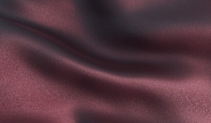 Fototapeta premium Abstract background, fabric stripes, crumpled fabric, wavy fabric, shiny, 3D illustration