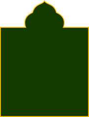 Ramadan Islamic Background with Mosque, Lantern, and Eid Celebration Elements