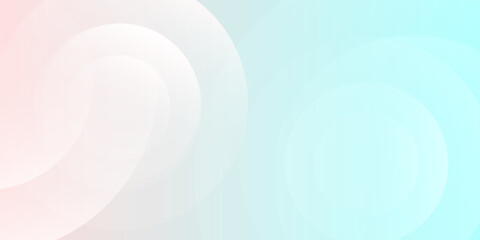 Modern banner background .geometric style, red and blue pastel color gradations,circle. modern vector eps10