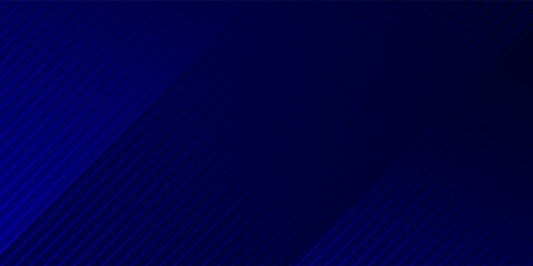 Obraz premium Dark blue abstract background with diagonal lines creating a modern and stylish design. Ideal for technology, business, and digital themes