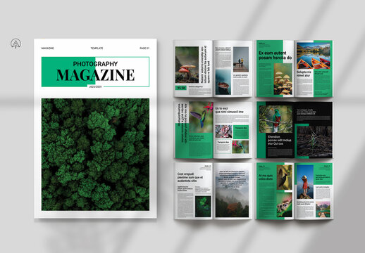 Photography Magazine Template