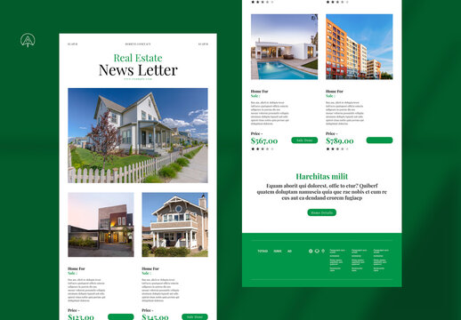 Real Estate News Letter Template