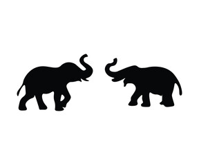 Elephant Silhouette