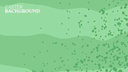 Minimal abstract horizontal background vector illustration. Soft earth tone pastel color organic shape Background. Design for Spring or Easter card, banner, print, poster, cover, wallpaper.