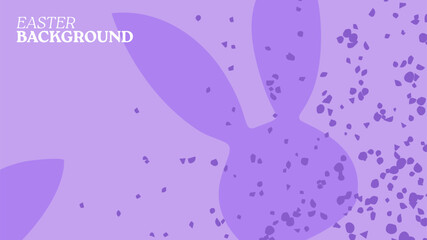 Minimal abstract horizontal background vector illustration. Soft earth tone pastel color organic shape Background. Design for Spring or Easter card, banner, print, poster, cover, wallpaper.