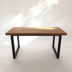 Fototapeta premium wooden table and chair
