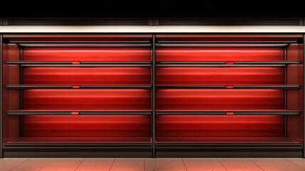 Obraz premium Import Reduction Shelves