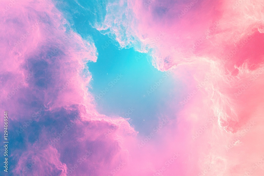 Poster capture vast and intricate space-inspired texture with swirling patterns and vibrant colors resembli