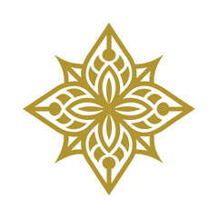 Abstract Geometric shape vector.