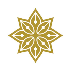 Abstract Geometric shape vector.