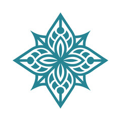 Abstract Geometric shape vector.