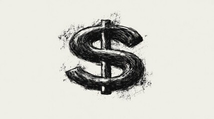 Control Your Money. Handwritten Typography Alphabet in Script Typeface