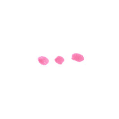 Ellipsis Symbol, hand-drawn marker glyph with pink color on transparent Background
