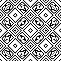 Vector pattern in ornamental style. Black and white color. Simple all over print block for apparel textile, ladies dress, fashion garment, digital wall paper.