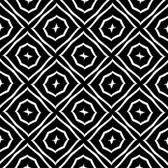 Vector pattern in ornamental style. Black and white color. Simple all over print block for apparel textile, ladies dress, fashion garment, digital wall paper.