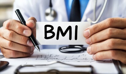 Exploring the medical implications of Body Mass Index (BMI) through writing.