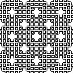 Vector pattern in ornamental style. Black and white color. Simple all over print block for apparel textile, ladies dress, fashion garment, digital wall paper.
