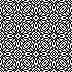 Vector pattern in ornamental style. Black and white color. Simple all over print block for apparel textile, ladies dress, fashion garment, digital wall paper.