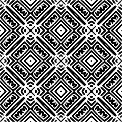 Vector pattern in ornamental style. Black and white color. Simple all over print block for apparel textile, ladies dress, fashion garment, digital wall paper.