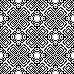 Vector pattern in ornamental style. Black and white color. Simple all over print block for apparel textile, ladies dress, fashion garment, digital wall paper.