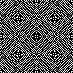 Vector pattern in ornamental style. Black and white color. Simple all over print block for apparel textile, ladies dress, fashion garment, digital wall paper.