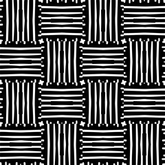 Vector pattern in ornamental style. Black and white color. Simple all over print block for apparel textile, ladies dress, fashion garment, digital wall paper.
