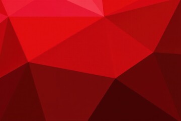 Obraz premium Abstract red triangular polygon geometric pattern , geometric-pattern, style