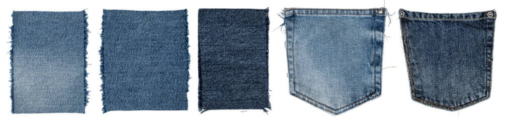 jeans parts pieces