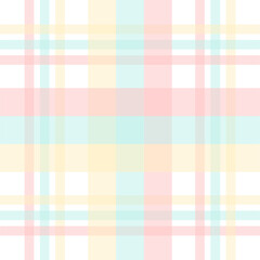 Light and airy pastel plaid pattern in soft hues. Ideal for baby shower designs, stationery, and gentle, feminine projects.