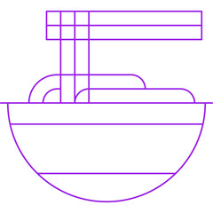 Spaghetti Bolognese icon single vector illustration