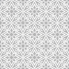 Soft gray color geometric and seamless pattern design background.