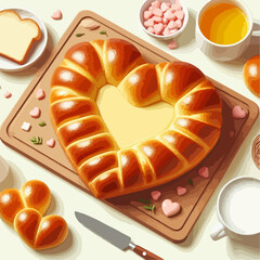 heart shaped cookies