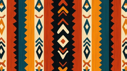 Modern ethnic patterns background textured ultra hd vibrant colors artistic environment contemporary viewpoint