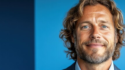 Elevate Your Brand Confident professional with perfect hair showcasing sleek and clean branding look in captivating business portraits Expertly styled for impactful visuals, this image highlights