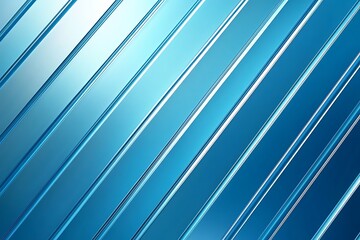 Fototapeta premium Amazing Azure Abstract Background with Dynamic Striped Light Patterns