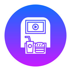 In flight Entertainment Icon