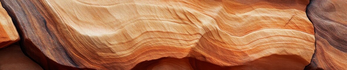 Smooth sandstone layers create a mesmerizing natural art form showcasing geological history and erosion patterns.