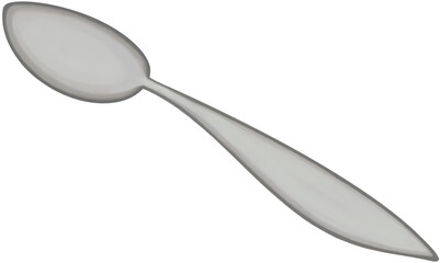 Lovely gray tea spoon 