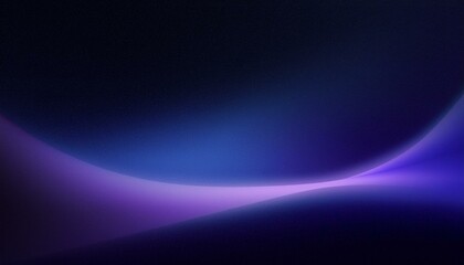 black blue purple space waves shade empty space grainy noise grungy texture color gradient rough abstract background shine bright light and glow template