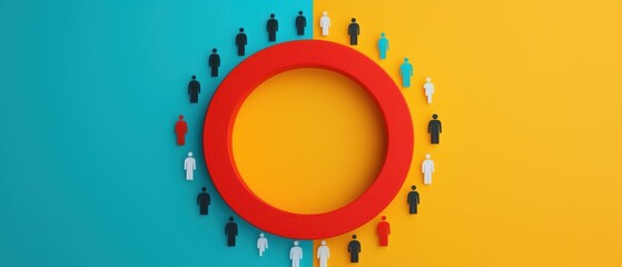 Adaptability Infographics concept. Circular Infographic Showcasing Different Aspects of Data Visualization and Analysis