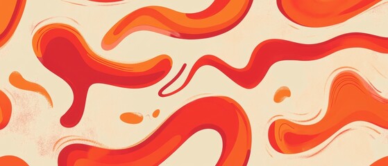 Abstract colorful shapes and patterns on a modern background, creative design elements for branding, advertising, and web use, vibrant fluid art style.