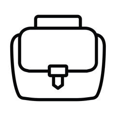 Portfolio Bag line icon , vector, pixel perfect, illustrator file 
