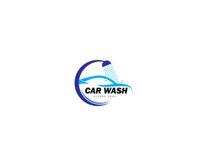 Car wash Logo Symbol Design Template Flat Style Vector