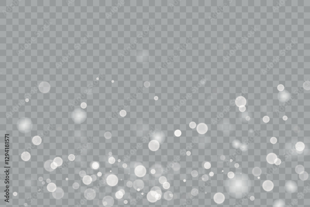 Poster winter cold blizzard effect with snow. vector texture cold winter wind with snowflakes on transparen