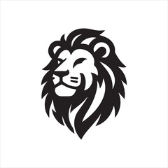 lion head vector