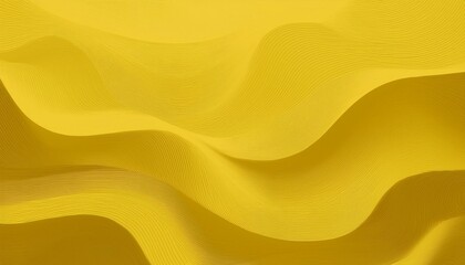Obraz premium yellow elegant 3d texture waves curve backround